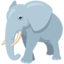 elefant Emoji (Messenger)