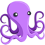 Octopus Emoji (Messenger)