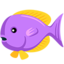 pește tropical Emoji (Messenger)