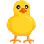 Front-Facing Baby Chick Emoji (Messenger)