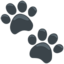 Paw Prints Emoji (Messenger)