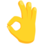Ok Hand Emoji (Messenger)