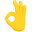 OK-Zeichen Emoji (Messenger)