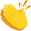 klappende handen Emoji (Messenger)