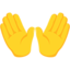Open Hands Emoji (Messenger)