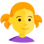 Girl Emoji (Messenger)