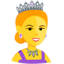 princesa Emoji (Messenger)