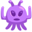 utomjordiskt monster Emoji (Messenger)