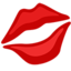 Kiss Mark Emoji (Messenger)