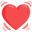 Beating Heart Emoji (Messenger)