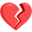 gebroken hart Emoji (Messenger)