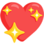 Sparkling Heart Emoji (Messenger)