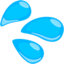 Sweat Droplets Emoji (Messenger)