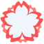 fiore bianco Emoji (Messenger)