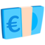 banconota Euro Emoji (Messenger)