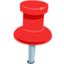 Pushpin Emoji (Messenger)