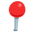 Round Pushpin Emoji (Messenger)