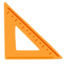 Triangular Ruler Emoji (Messenger)