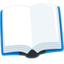 offenes Buch Emoji (Messenger)