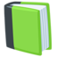 Green Book Emoji (Messenger)