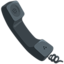 Telephone Receiver Emoji (Messenger)