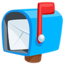 Open Mailbox With Raised Flag Emoji (Messenger)