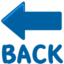 rodyklė su užrašu „Back“ Emoji (Messenger)