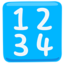 Input Numbers Emoji (Messenger)