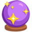 Crystal Ball Emoji (Messenger)