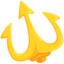 emblemă trident Emoji (Messenger)