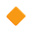 Small Orange Diamond Emoji (Messenger)