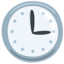Three O’Clock Emoji (Messenger)