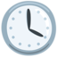 four o’clock Emoji (Messenger)