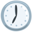 seven o’clock Emoji (Messenger)