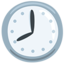 eight o’clock Emoji (Messenger)