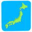 mapa Japonii Emoji (Messenger)