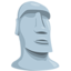 Moai Emoji (Messenger)