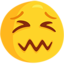 faccina frustrata Emoji (Messenger)