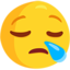 slaperig gezicht Emoji (Messenger)