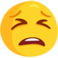 Tired Face Emoji (Messenger)