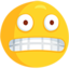 Grimacing Face Emoji (Messenger)