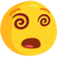 Dizzy Face Emoji (Messenger)