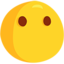 száj nélküli arc Emoji (Messenger)