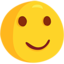 Slightly Smiling Face Emoji (Messenger)