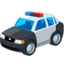 mașină de poliție Emoji (Messenger)