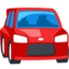 artėjantis automobilis Emoji (Messenger)