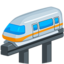 Einschienenbahn Emoji (Messenger)