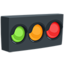 Horizontal Traffic Light Emoji (Messenger)