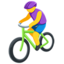 person biking Emoji (Messenger)