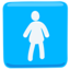 symbole Toilettes femmes Emoji (Messenger)